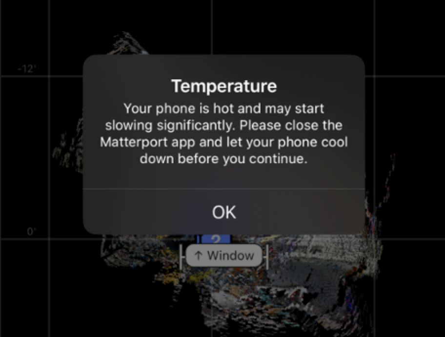Why does my phone get hot when scanning?