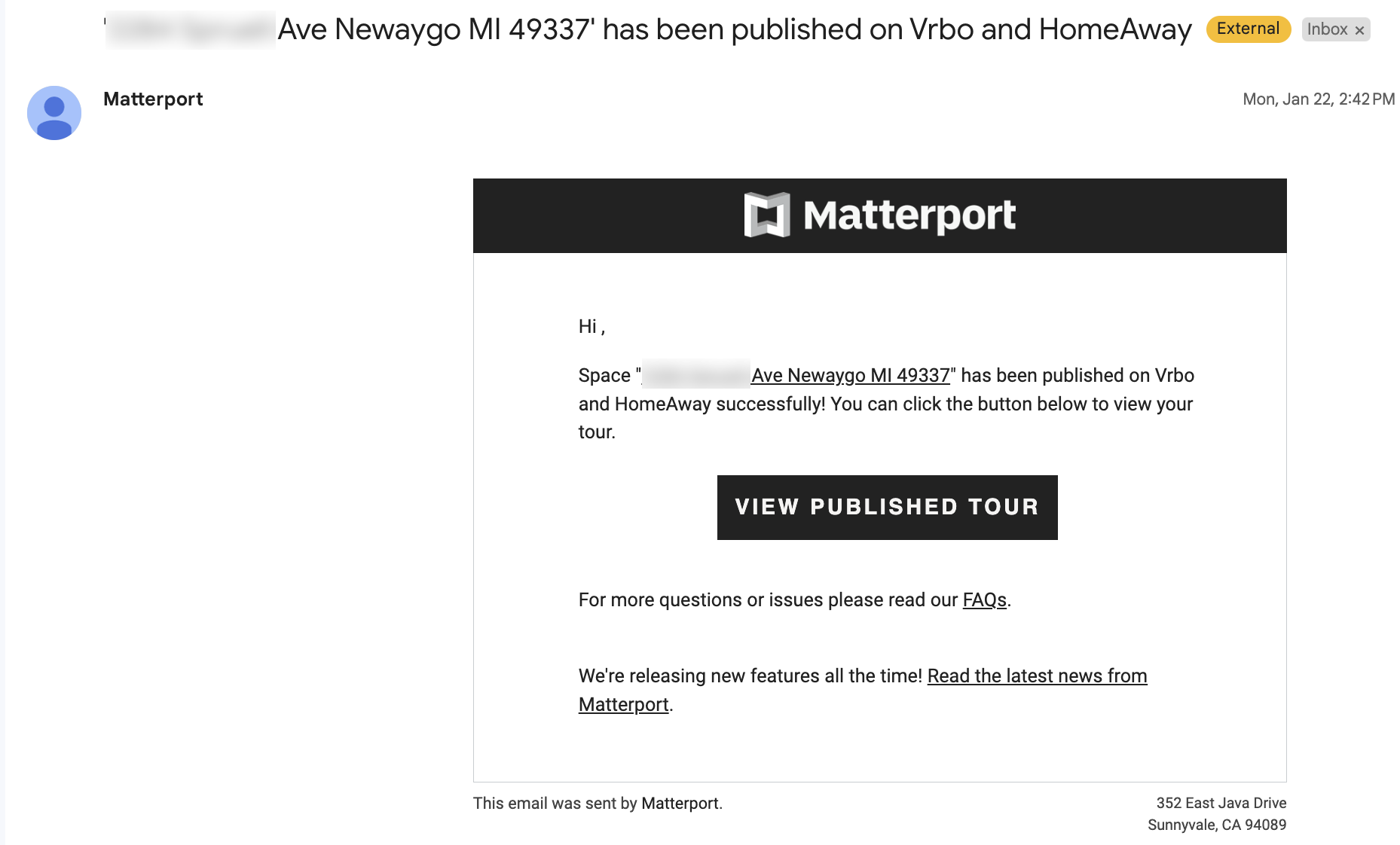 Share a Matterport Model to Your Vrbo Listing