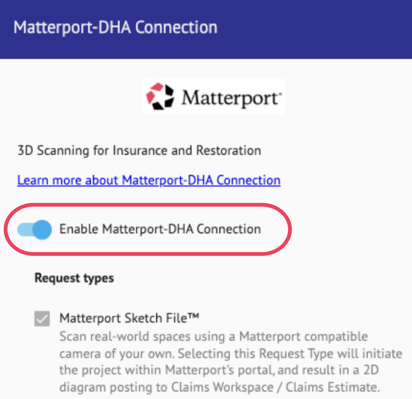 Matterport Sketch File